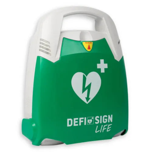DefiSign LIFE Defibrillator with Band New Battery & New Adult Pads