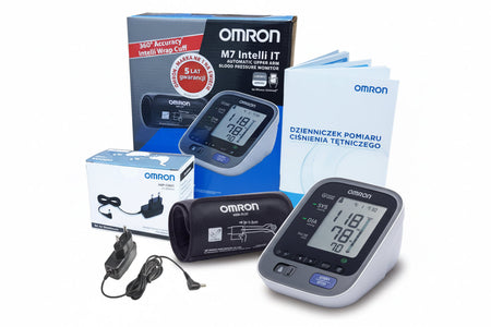 Omron M7 Intelli IT Automatic Upper Arm Blood Pressure Monitor in Box SelfiMed UK