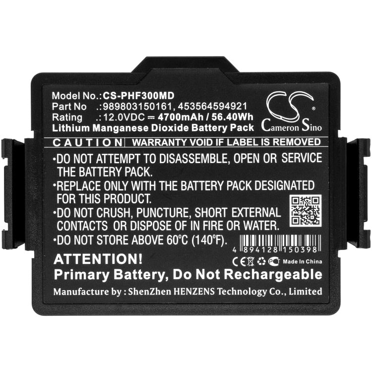 Battery for Philips HeartStart FR3 AED defibrillat HeartStart FR3 AED DSA HeartStart FR3