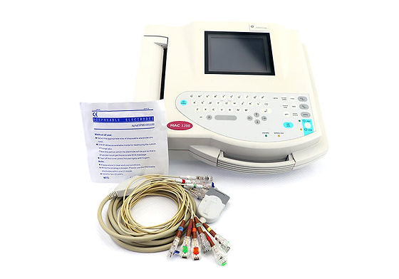 GE Marquette MAC 1200ST ECG machine