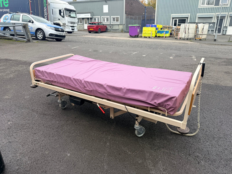 Huntleigh Nesbit Evans Electric Hospital Beds with Controller