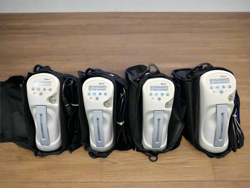 Inogen One G2 portable oxygen concentrator with carry bag