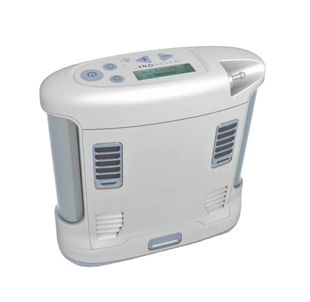 Inogen One G3 portable oxygen concentrator front view
