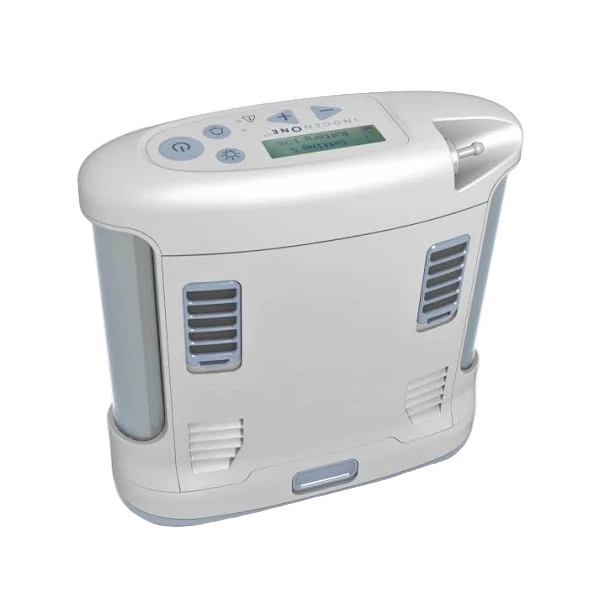 Inogen One G3 portable oxygen concentrator front view