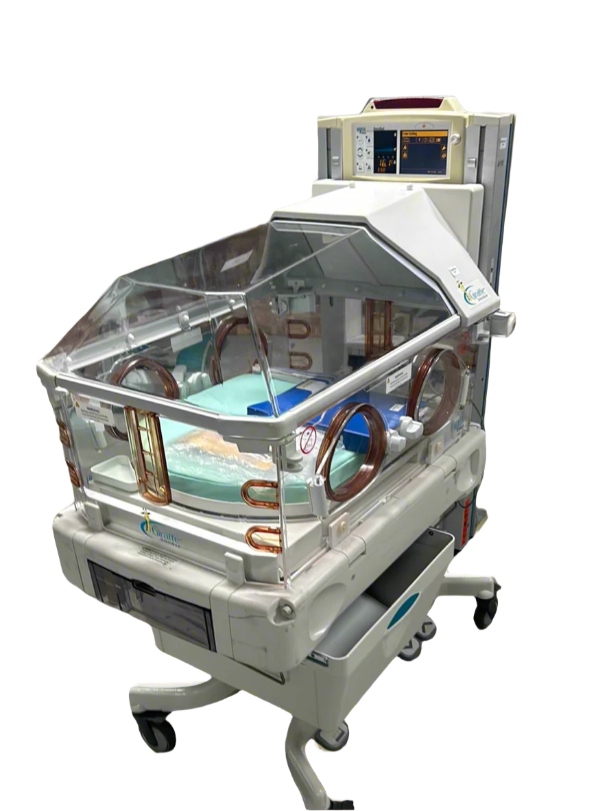 Integrated resuscitation system in Ohmeda OmniBed