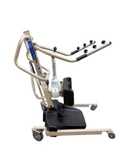 Invacare Reliant 350 stand assist hoist side view