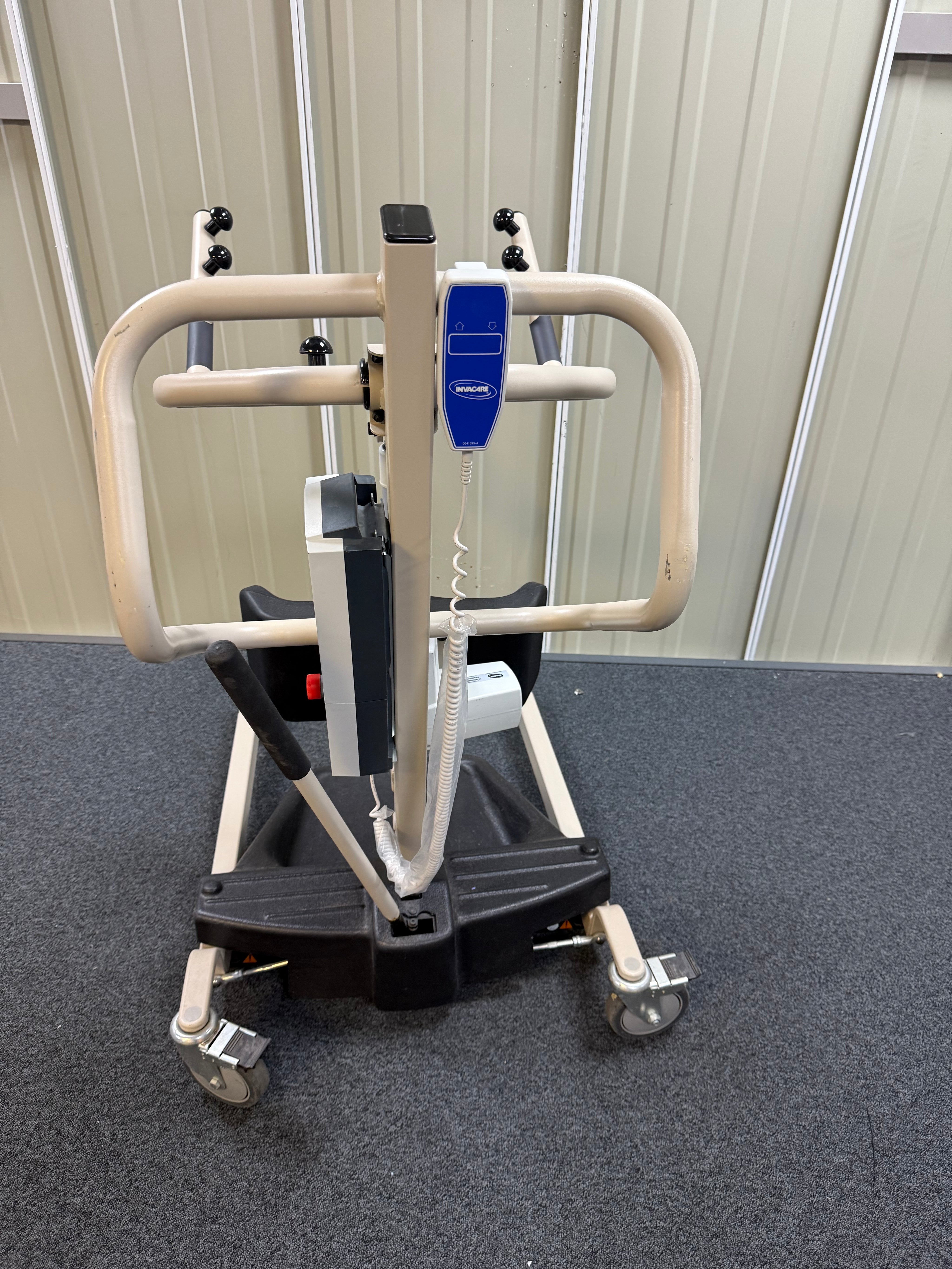 Invacare Reliant 350 stand assist with non-slip footplate