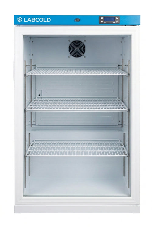 Labcold IntelliCold RLDG0510 Under Counter Glass Door Pharmacy Refrigerator, 150 Litres SelfiMed UK