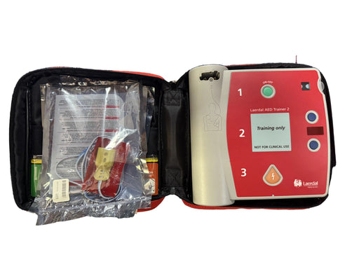Laerdal Heartstart AED Trainer 2 in a Bag with New Pads & New Battery