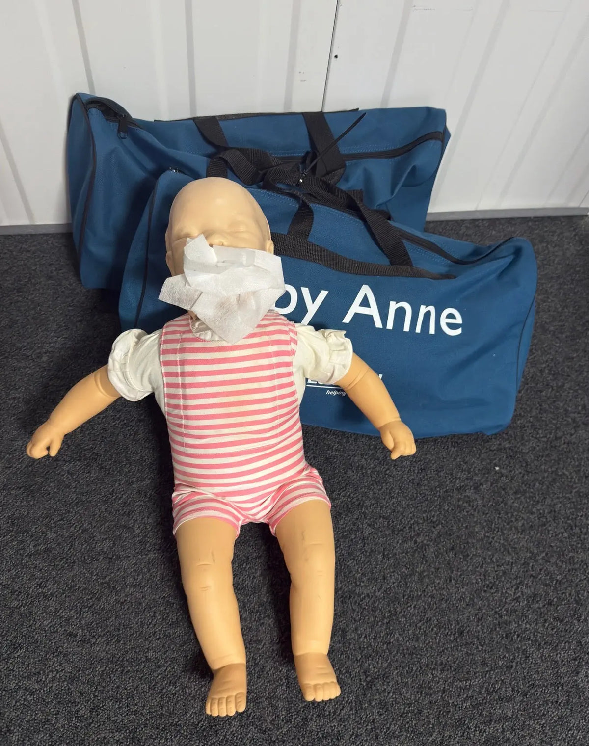 Laerdal Baby Anne Training Manikin In Carry Bag (Original) SelfiMed UK