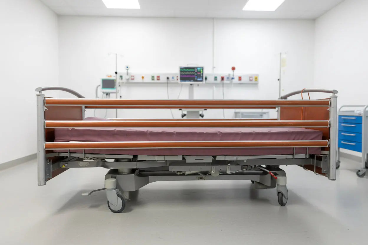 Linet Latera Electric Hospital Bed with Mattress - SelfiMed UK