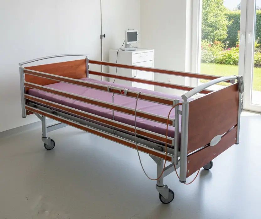 Linet Latera Electric Hospital Bed with Mattress - SelfiMed UK