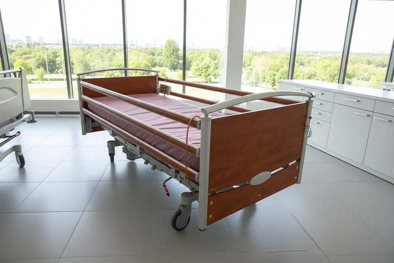 Linet Latera Electric Hospital Bed with Mattress - SelfiMed UK