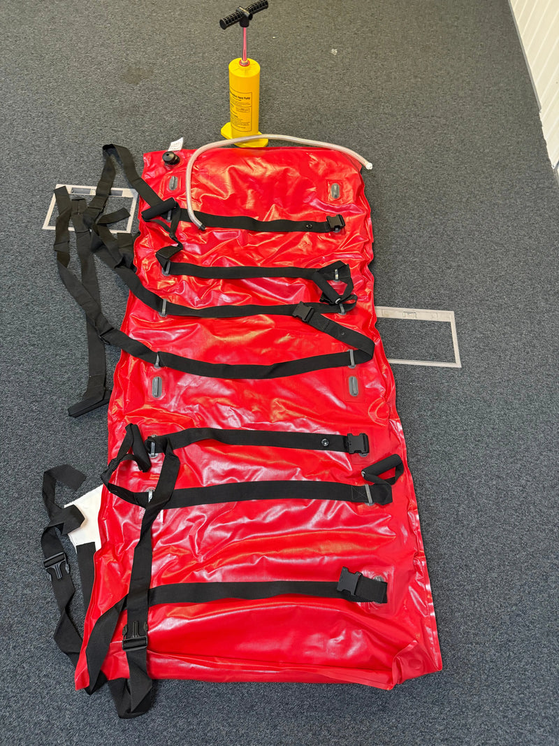 MDI vacuum immobilisation mattress kit with accessories