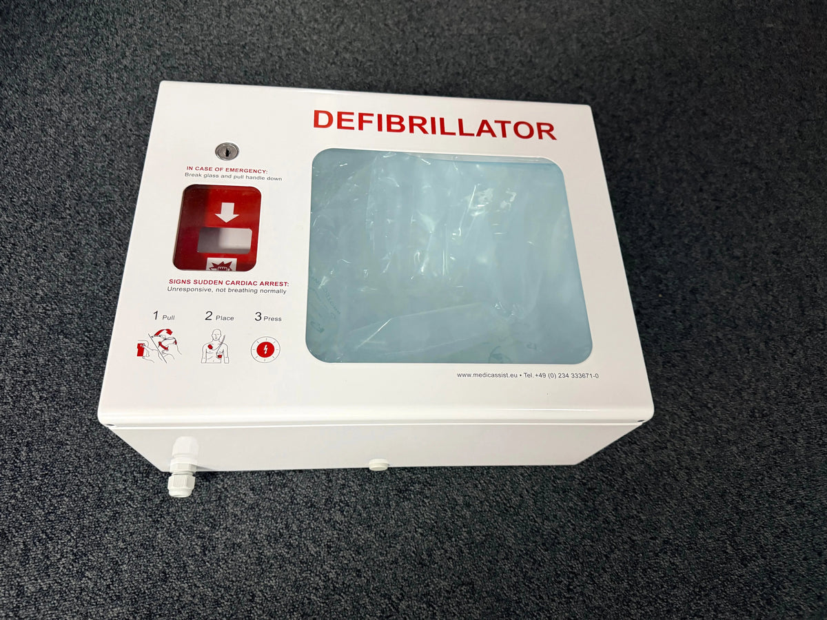 Medic Assist Defibrillator Cabinet SelfiMed UK