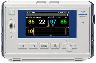 Medtronic Capnostream 35 respiratory monitor front view