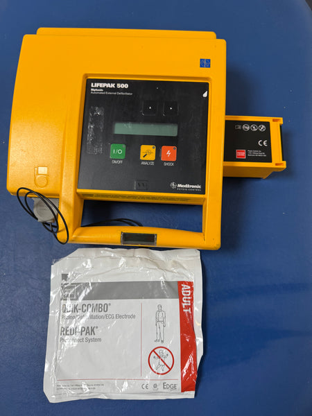 Medtronic Lifepak 500 Automated External Defibrillator