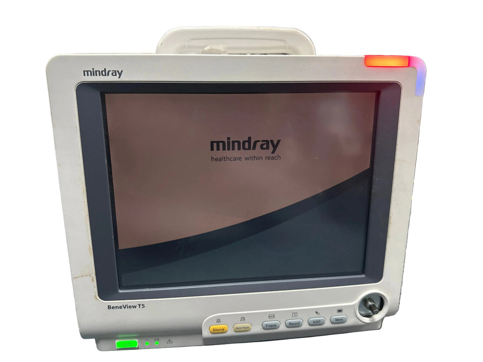 Mindray Beneview T5 Patient Monitor with ECG SpO2 NIBP Temp SelfiMed UK
