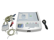 Mortara ELI250c ECG Machine with ECG Leads on Trolley SelfiMed UK