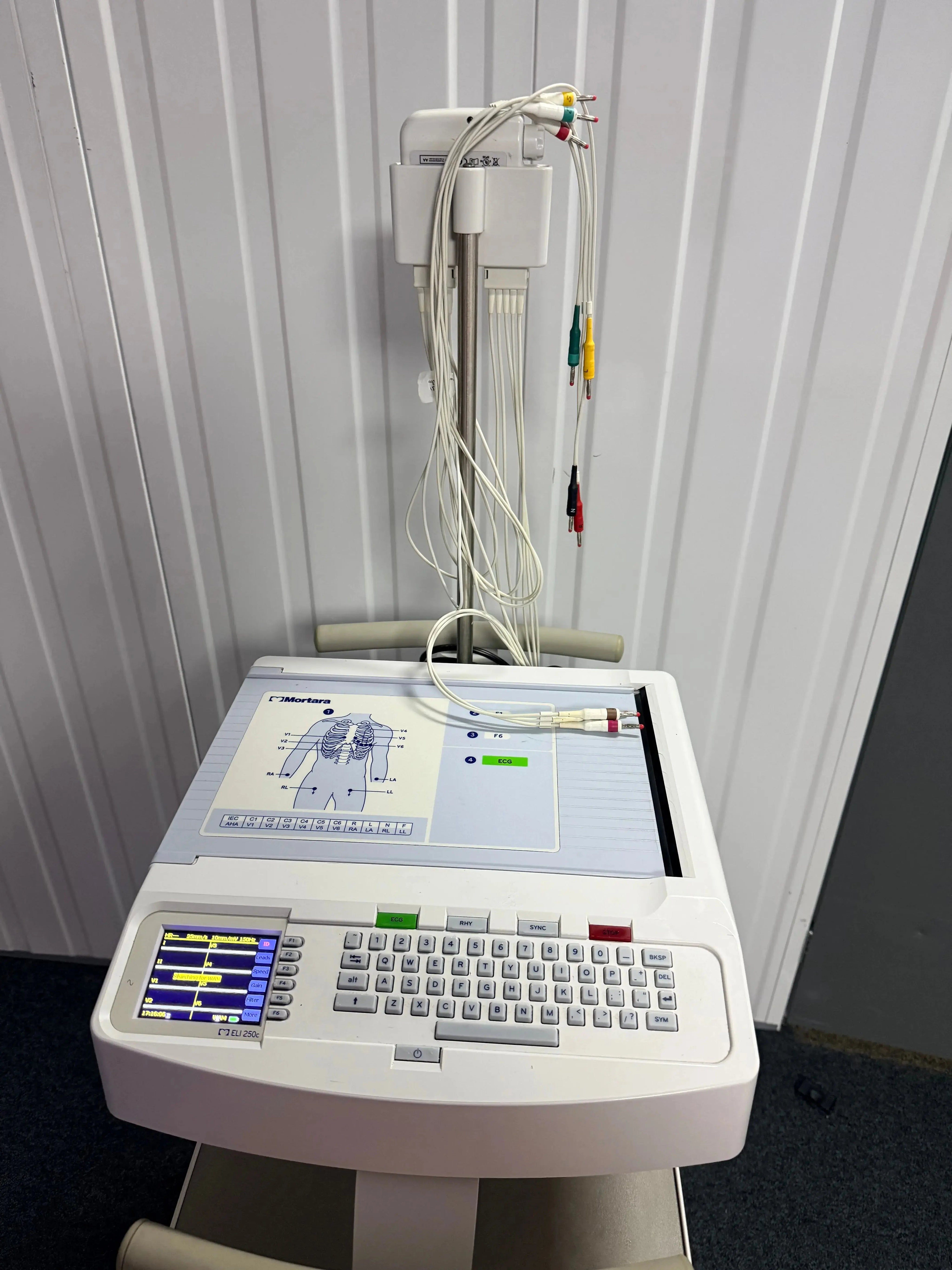 Mortara Instrument ELI 250 ECG Machine with ECG Leads SelfiMed UK