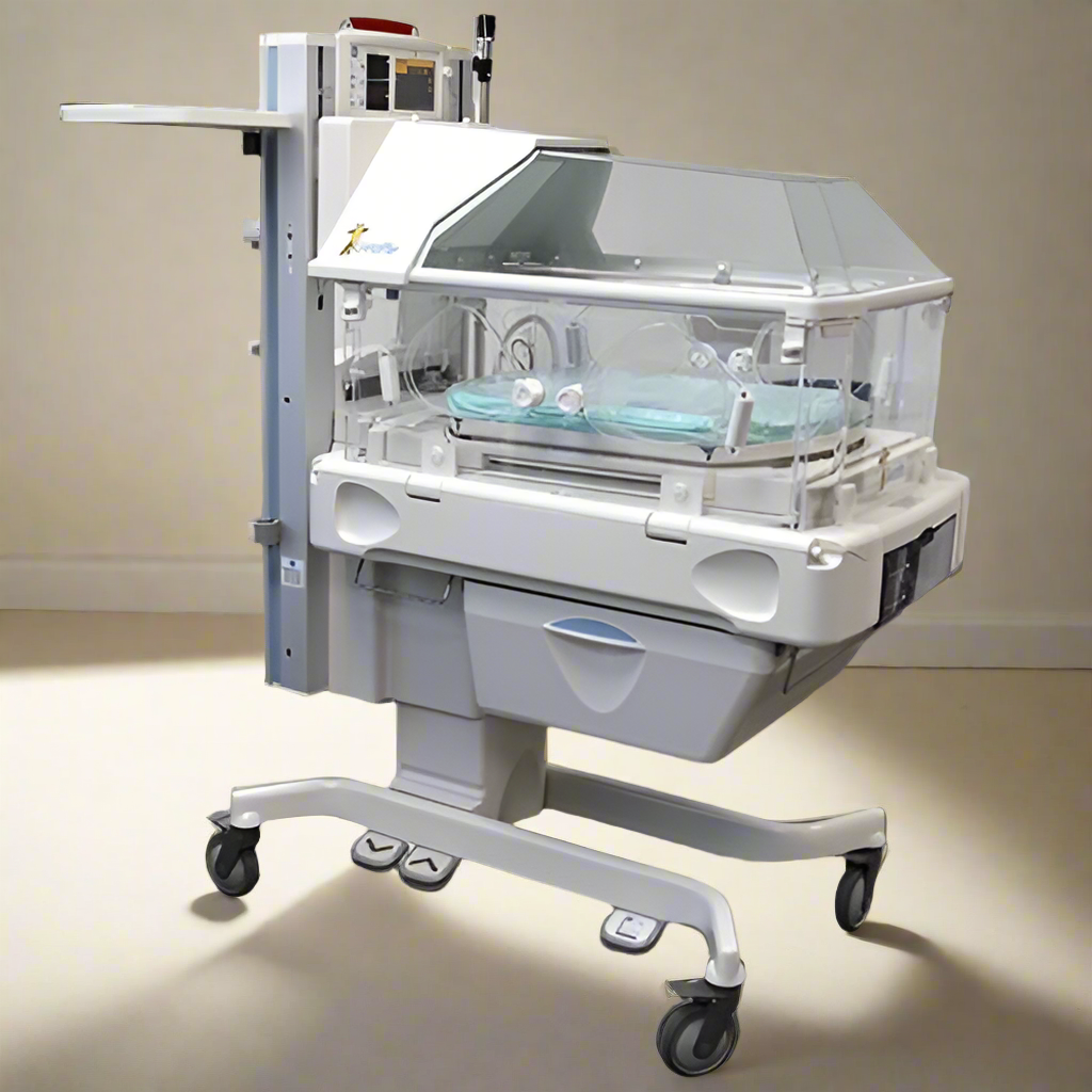 Neonatal radiant warmer in Ohmeda OmniBed system