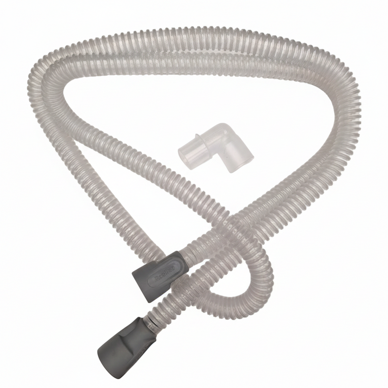 Resmed 6ft SlimLine 15mm CPAP Hose with free Tubing Elbow