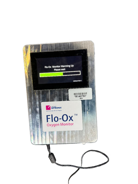 Oxford Optronix Flo-Ox Oxygen Monitor with Mark I Ventura CPAP Flow Generator & Clamp  SelfiMed UK