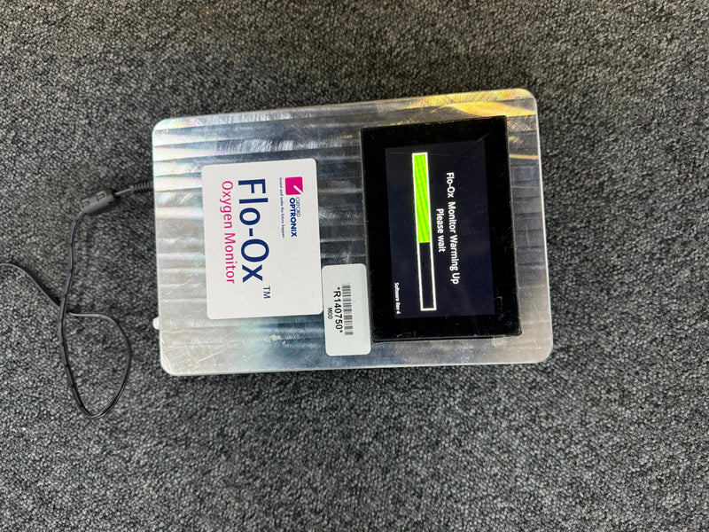 Oxford Optronix Flo-Ox Oxygen Monitor with Mark I Ventura CPAP Flow Generator & Clamp SelfiMed UK