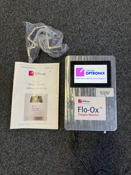 Oxford Optronix Flo-Ox Oxygen Monitor with Mark I Ventura CPAP Flow Generator & Clamp SelfiMed UK