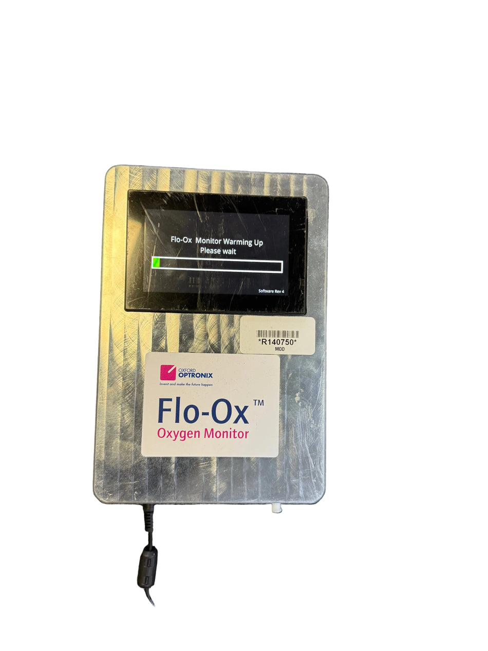 Oxford Optronix Flo-Ox Oxygen Monitor with Mark I Ventura CPAP Flow Generator & Clamp SelfiMed UK
