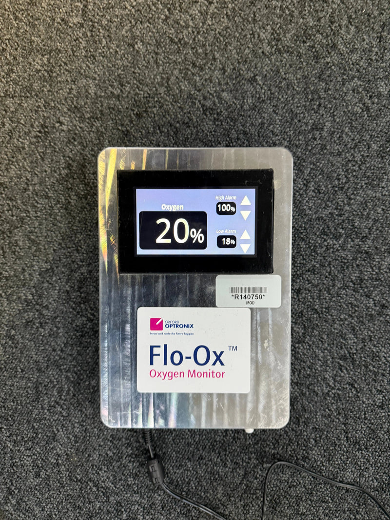 Oxford Optronix Flo-Ox Oxygen Monitor with Mark I Ventura CPAP Flow Generator & Clamp SelfiMed UK