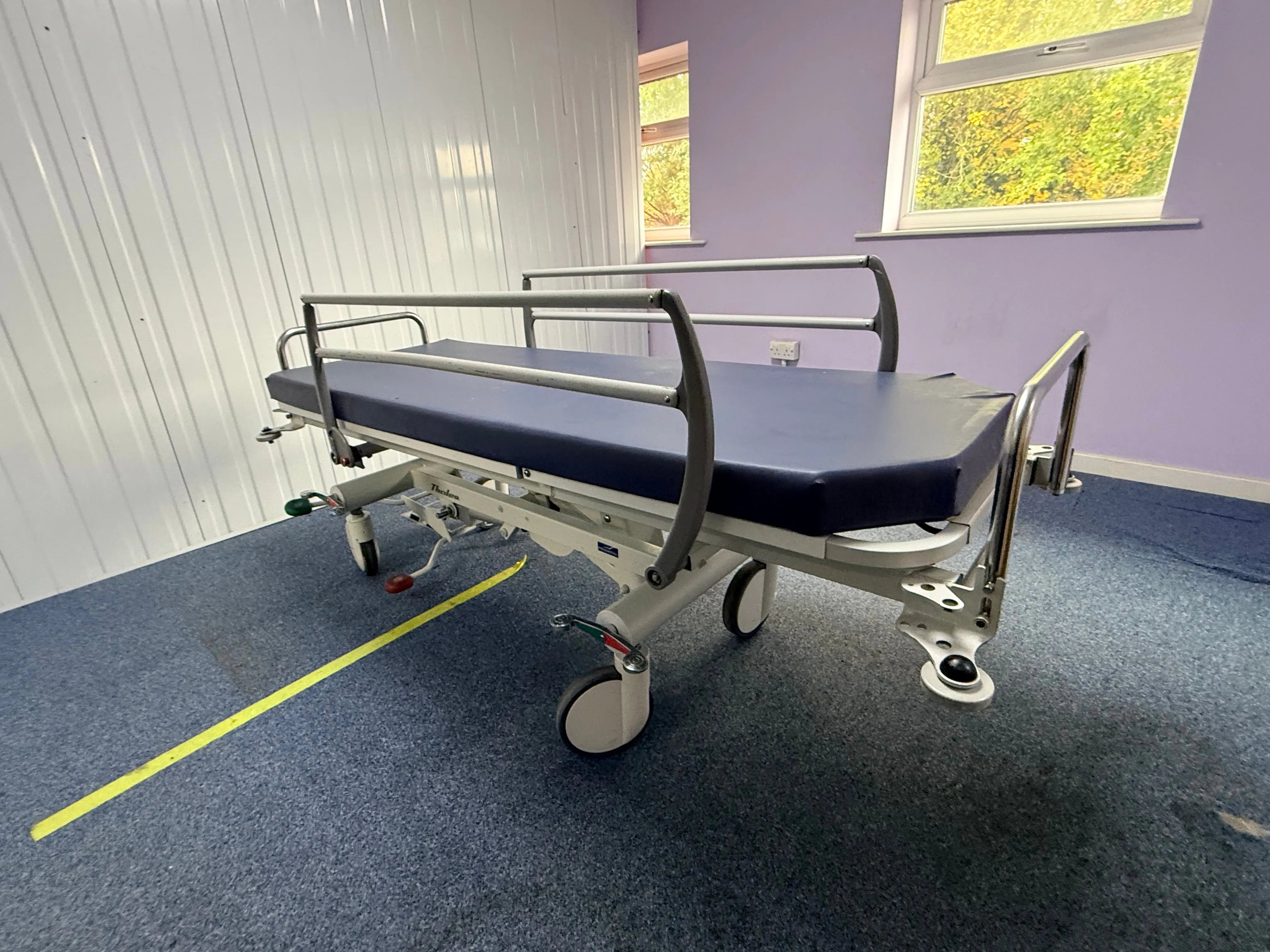 Promotal Thaleo Patient Trolley with mattress SelfiMed UK