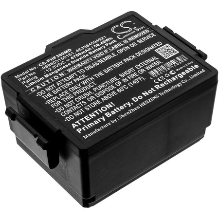 Philips FR3 AED battery with 12V and 4700mAh capacity