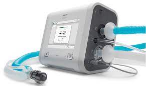 Philips Trilogy Evo setup with external flow sensor and hose