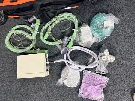 Pneupac VentiPAC 200D Ventilator MR Compatible in Carry Bag with Accessories SelfiMed UK
