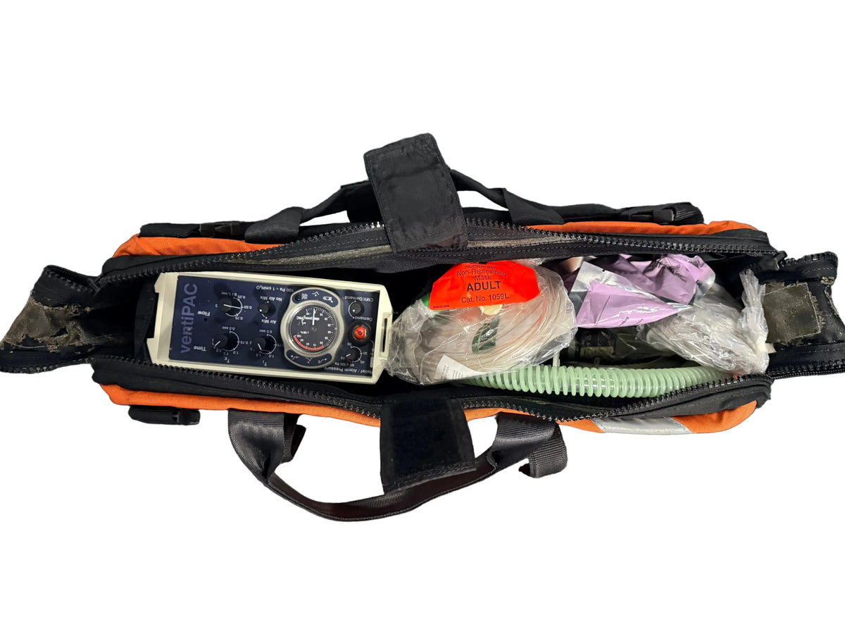 Pneupac VentiPAC 200D Ventilator MR Compatible in Carry Bag with Accessories SelfiMed UK