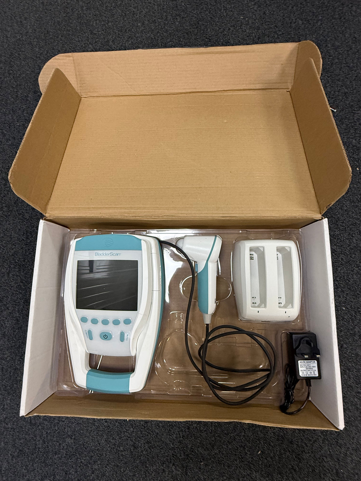 Portable Verathon BVI9400 bladder ultrasound system component