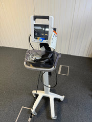 Quick‑lock collar on Suntech rollstand for easy height adjust