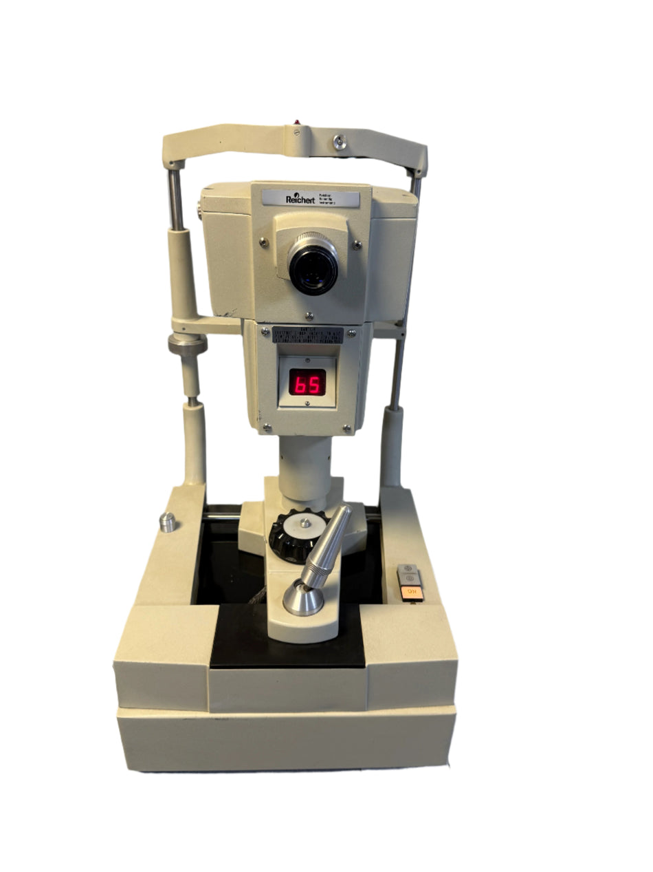 Reichert 12415 non-contact tonometer with wheeled table