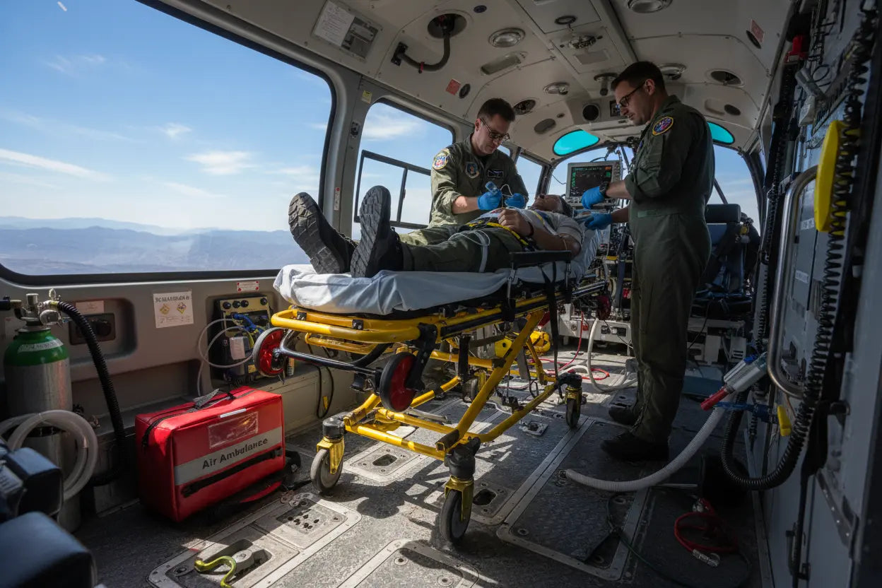 Rescue and Medical Air Ambulance Bag SelfiMed UK