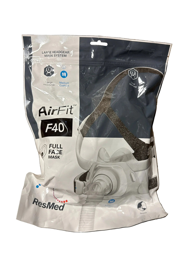 Resmed AirFit F40 Full Face CPAP Mask - SelfiMed UK