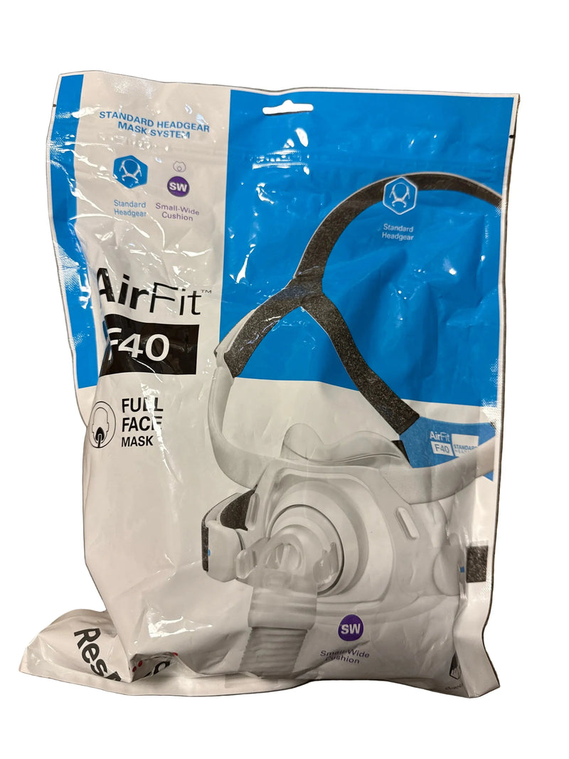 Resmed AirFit F40 Full Face CPAP Mask - SelfiMed UK