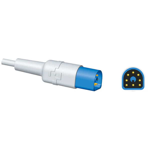Reusable SpO2 finger sensor for Philips MP monitors