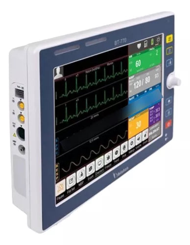 Side view of Bistos BT-770 Patient Monitor