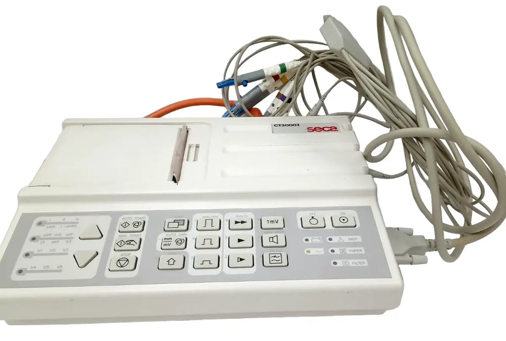 SECA CT3000i Interpretive ECG Machine with ECG Leads ECG Machine SelfiMed UK