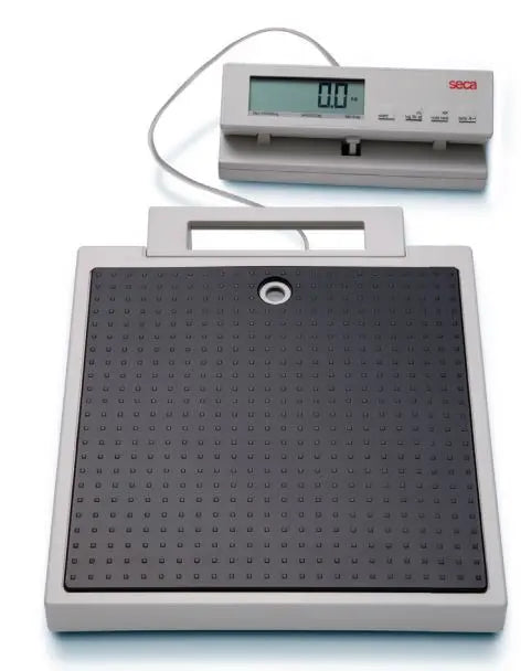 Seca Flat Scale with practical cabled remote display
