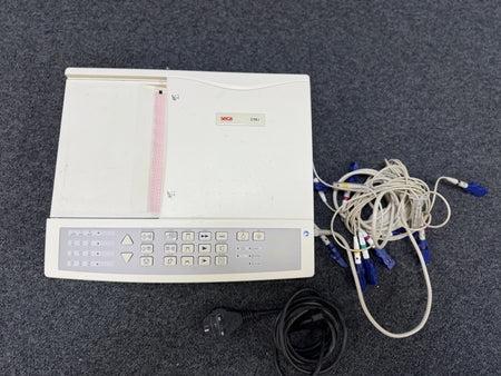 Seca CT6i ECG machine with 12-lead input and Z-fold paper output