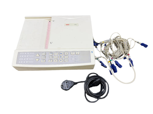 Seca CT6i compact ECG unit showing paper output and interface panel