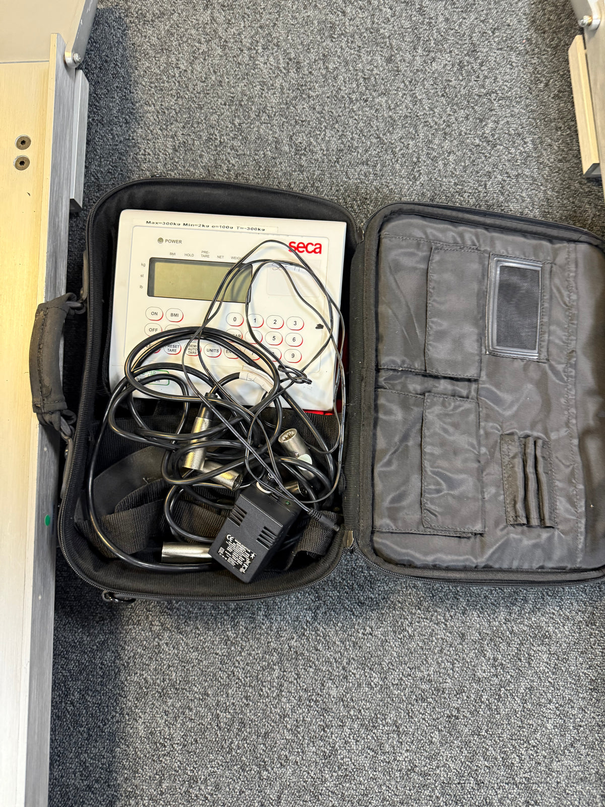 Seca Portable Wheelchair Weigh Beams with Power Supply