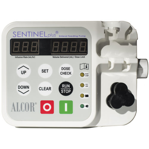 Alcor Sentinel Plus Enteral Feeding Pump with Power Supply and Operator Manual SelfiMed UK